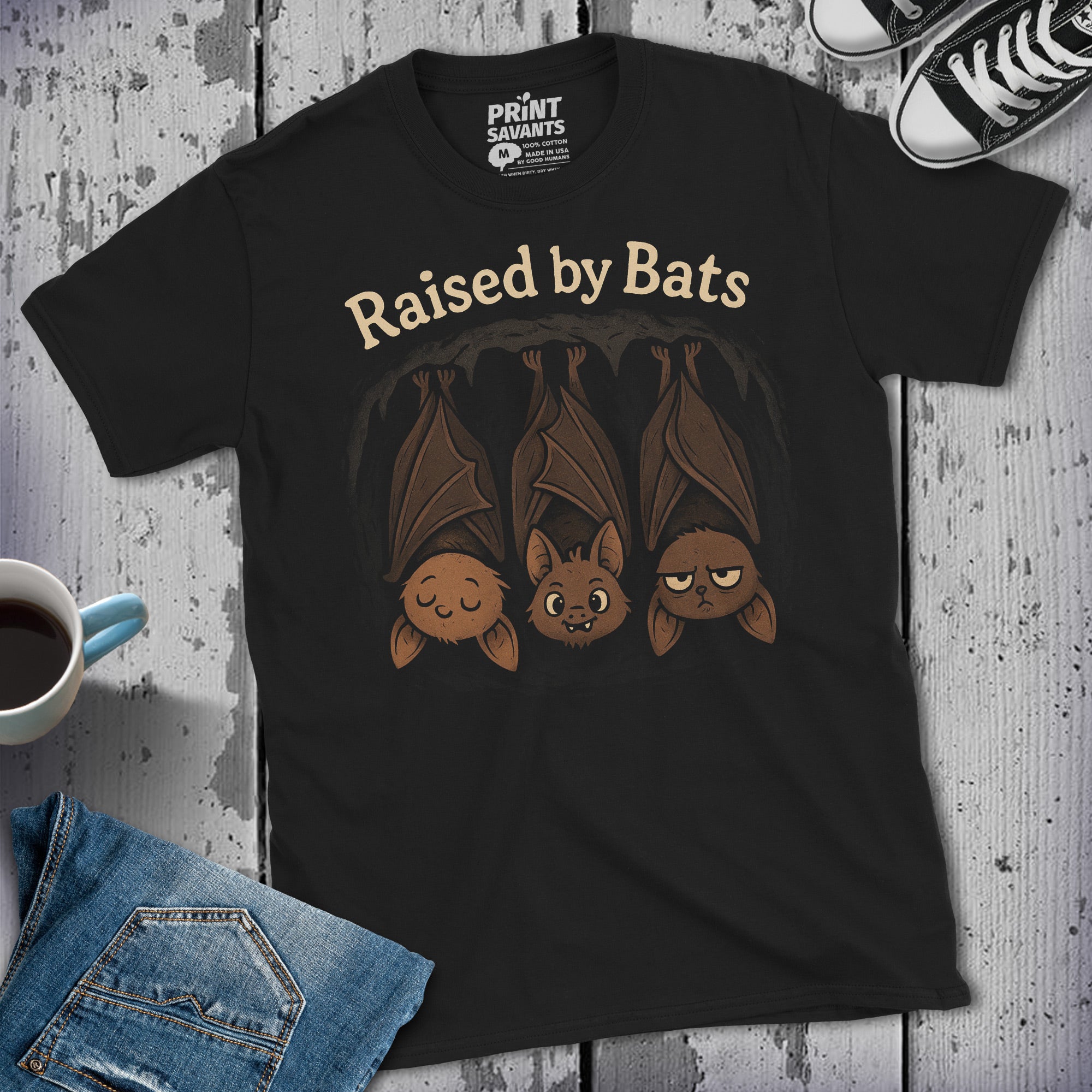 Raised by Bats T-Shirt
