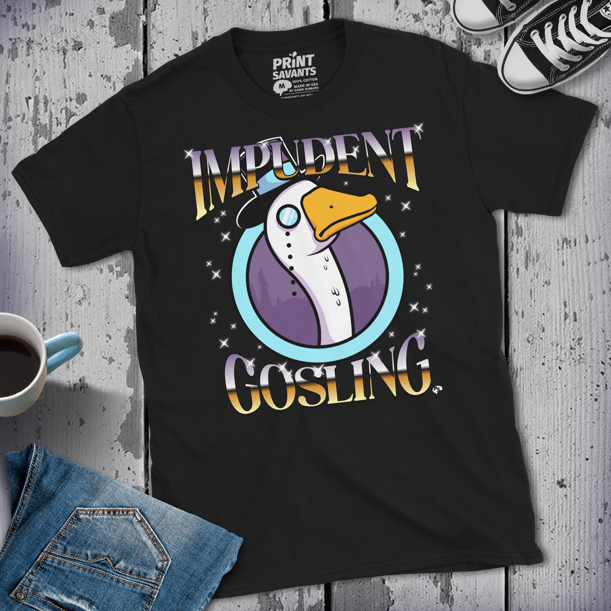Impudent Gosling Silly Goose T-Shirt
