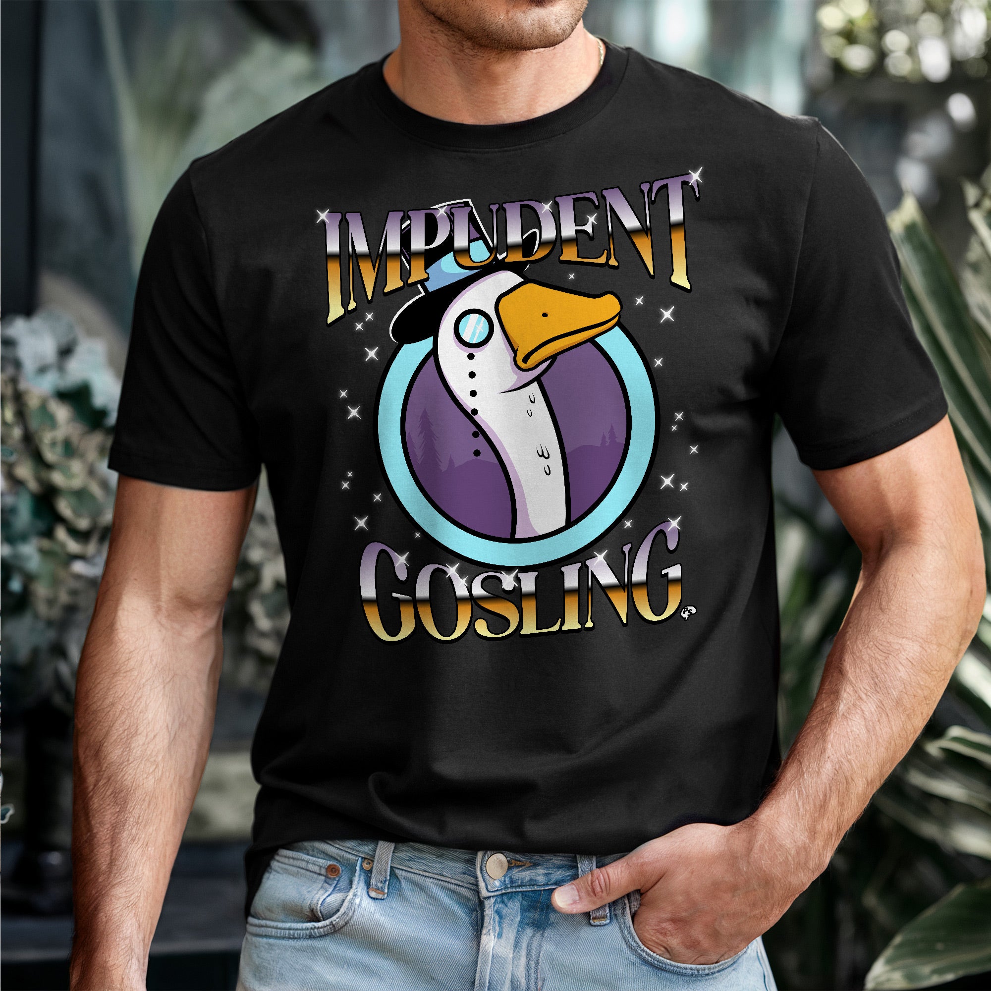 Impudent Gosling Silly Goose T-Shirt