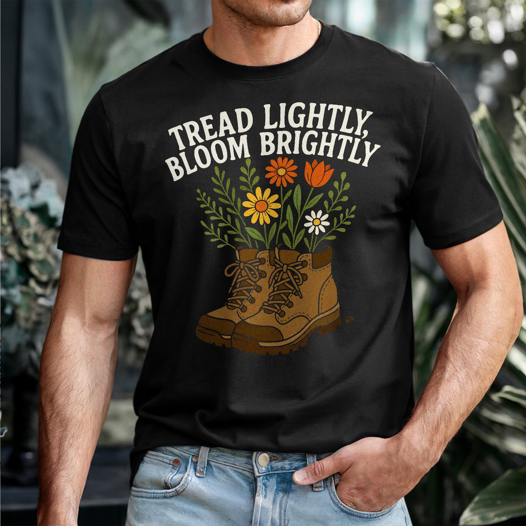 Tread Lightly Bloom Brightly Hiking T-Shirt