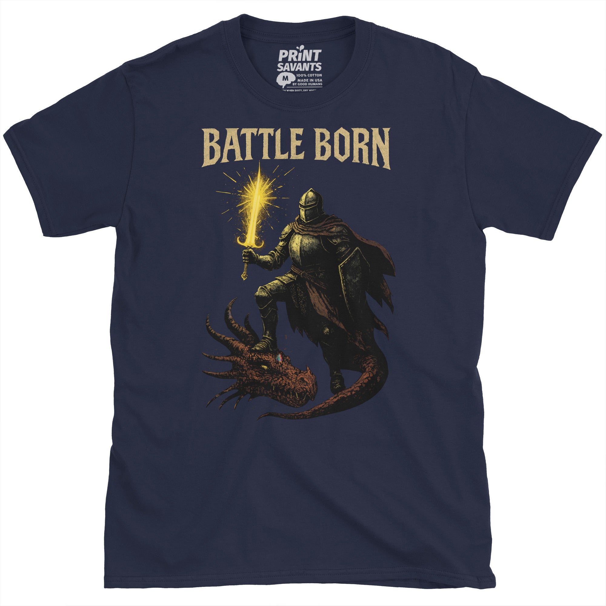 Battle Born Fantasy Knight T-Shirt